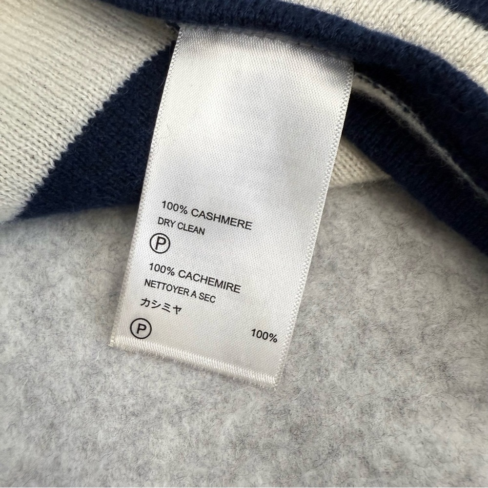 TOMMY BAHAMA Island 100% Cashmere Stripe Poncho sz One Size - Picture 9 of 13